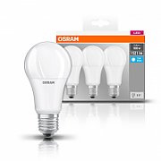 Set 3 becuri Led Osram, E27, 14W, 1521 lumeni, lumina neutra(4000K), durata de viata 10.000 ore, clasa energetica A++