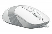 Mouse A4tech FM10, cu fir, alb