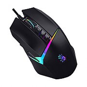 MOUSE A4tech, gaming, cu fir, USB, optic, 8000 dpi, butoane/scroll 8/1, iluminare, butoane programabile, negru,  J95S  (include TV 0.15 lei)
