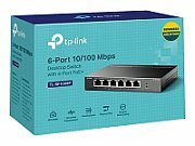 Switch TP-Link TL-SF1006P, 6 port, 10/100 Mbps_1