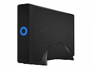 ICYBOX IB-377-C31 IcyBox External 3,5 HDD/SSD Case SATA III, USB 3.1 Type-C, Black