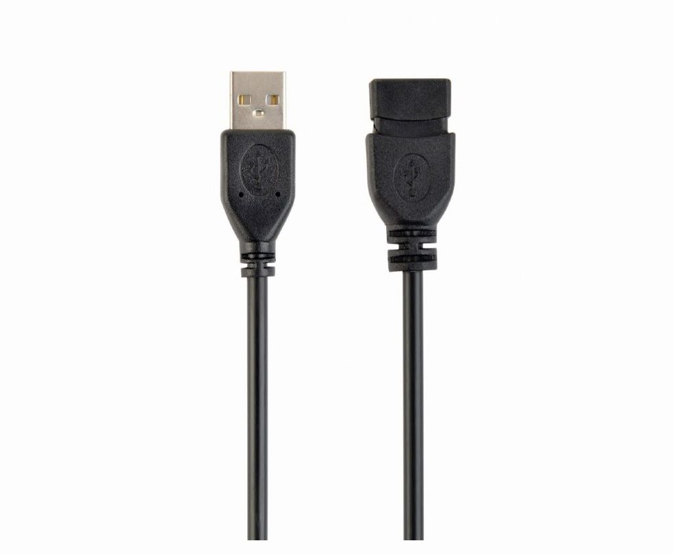 CABLU USB2.0 la USB2.0 SPACER prelungitor, 3m, (AM/AF), black 