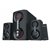 Boxe Serioux 2.1 SoundRise 2160W, putere totala 60W RMS, tip 2.1, sateliti 2 x 15W, subwoofer 30W, Conectivitate: Bluetooth, USB, AUX, SD, Radio FM, negre, SRXS-2160W_2