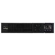 UPS AlanTec FGCEDP1202RTIEC, 1200 VA, 1000 W, on-line, 8x C13, 1x C14, 1x USB, Sealed Lead-acid maintenance-free, LCD, Tower/Rack 2U, Negru 