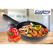 Tigaie aluminiu 30 x 5.7 cm, Black Sand, inductie