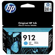 Cartus Cerneala Original HP Cyan, nr.912, pentru OfficeJet 8013|8023, 0.315K, incl.TV 0.11 RON, 