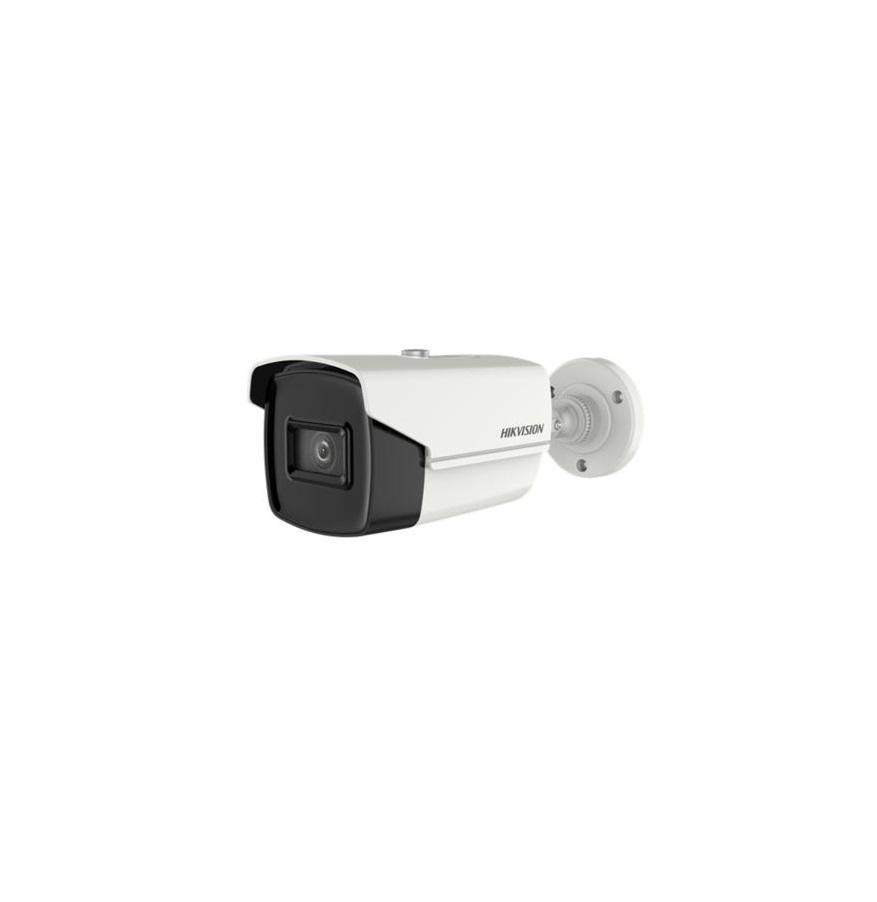 Camera de supraveghere Hikvision Turbo HD Bullet DS- 2CE16U1T-IT5F (3.6mm) 8.29mp 4K  Fixed Lens: 3.6mm 8.3MP @12.5fps(Default),5MP@ 20fps,4MP@25fps(P)/30fps(N),2MP@25fps(P)/30fps(N), EXIR, 80m IR, Outdoor EXIR Bullet, ICR, 0.01 Lux/F1.2, 12VDC, Smart IR, DNR, OSD Menu (Up the Coax), IP67