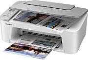 Multifunctional inkjet color Canon Pixma TS3451 white, dimensiune A4 (Printare, Copiere, Scanare), viteza 7.7ipm alb-negru, 4ipm color, rezolutie 4800x1200 dpi, alimentare hartie 60 coli, imprimare fara margini, scanner cu suport plat CIS, rezolutie scanare 600 x 1200 dpi, viteza scanare A4 27 sec_3