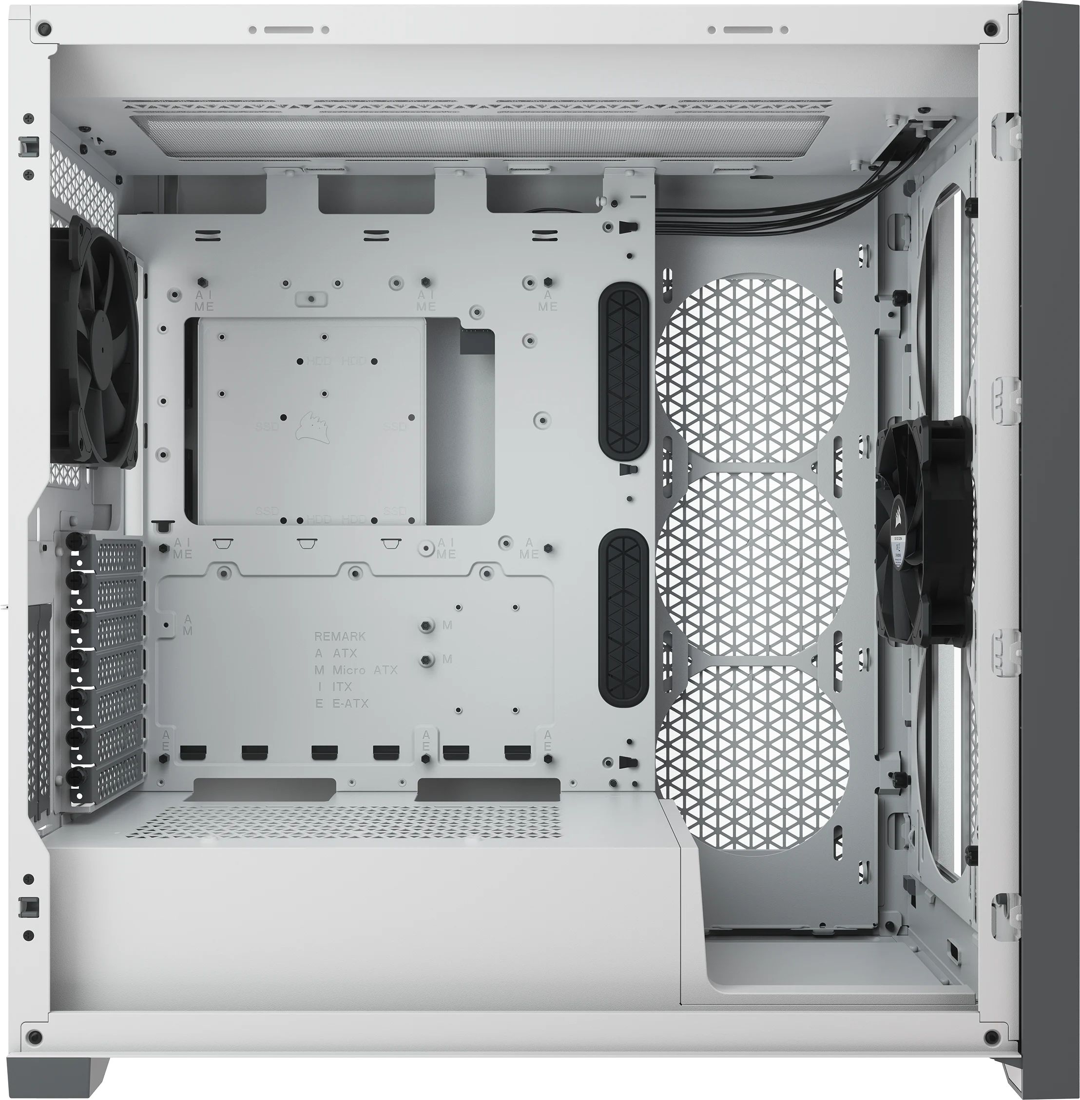 CORSAIR 5000D AIRFLOW Tempered Glass Mid-Tower ATX PC Case White_10