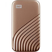 SSD extern WD My Passport, 2TB, 2.5 , Gold, USB 3.2