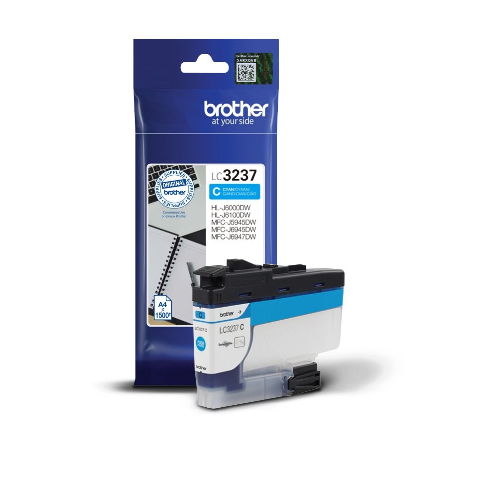 Brother LC-3237C ink cartridge 1 pc(s) Original Standard Yield Cyan_2