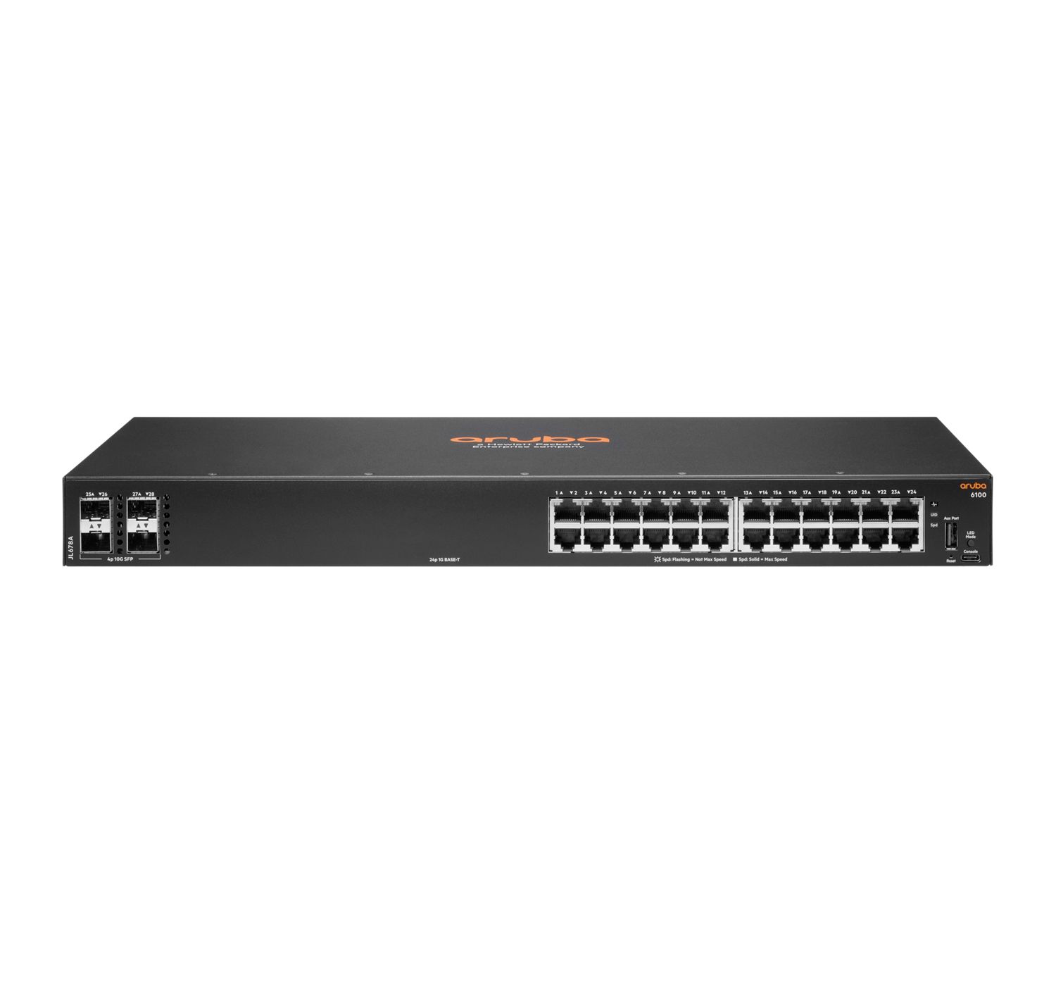 HPE Aruba Switch CX 6100 24G 4SFP+ 24xGBit/4xSFP+ JL678A_3