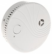 Detector de fum wireless Hikvision DS-PDSMK-S-WE, frecventa operare: 868MHz, criptare: AES-128 Encryption, transmisie in camp deschis: 800m, alarma sonora: ≥ 85 dB @ 3 m, alimentare pe baterie ( Non Replaceable CR17450 x 1pcs), durata medie a bateriei in standby 10 ani, montaj pe tavan, dimensiuni_1