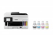 Multifunctional inkjet color CISS Canon Maxify GX6040, ( Print, Copy,Scan, Cloud), dimensiune A4 , duplex printare, ADF, viteza 24 ppm alb-negru, 15.5 ppm color, rezolutie 600X1200 dpi, alimentare hartie 250 +100 coli, Scannet CIS, rezolutie scanare:1200x1200, 99 copii max,zoom:25%-400%, format_5