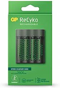 Incarcator GP Batteries, Recyko compatibil NiMH (AA/AAA), include 4 x 2700 mAh AA (R6), incarcare USB, 4 LED-uri indicare incarcare,  