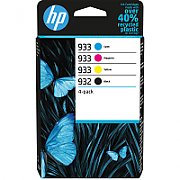 Combo-Pack Original HP CMYK, nr.932+nr.933, pentru OfficeJet 6xxx|7xxx|, , incl.TV 0.11 RON, 