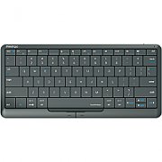 Prestigio Click&Touch 2, wireless multimedia smart keyboard with touchpad embedded into keys, auto-switch between keyboard and touchpad modes, touch multimedia sliders, left and right physical 