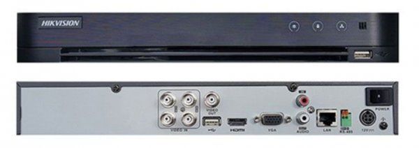 DVR Hikvision 4 canale IDS-7204HUHI-M1/S(C), 5MP, Acusens - Deep learning- based motion detection 2.0 pentru toate canalele, clasificare dupa oameni sau vehicule, reducere alarme false cauzate de caderea frunzelor sau diverse lumini, search rapid dupa obiecte sau tip de eveniment, compresie: H.265