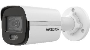 Camera supraveghere Hikvision IP bullet DS-2CD1027G0-L(2.8mm), 2MP, ColorVu Lite imagini color 24/7 (color si pe timp de noapte), senzor: 1/2.8