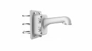 Suport de montaj pe stalp pentru camere PTZ DS-1604ZJ-BOX-POLE, material aliaj de aluminiu si metal, dimensiuni: 456.5 mm × 314 mm × 194.9 mm, greutate: 5.7 kg