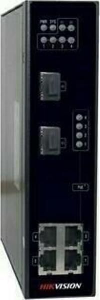 Switch Hikvision DS-3T0306P, 4-port, PoE