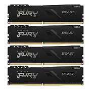 KINGSTON 128GB 3200MHz DDR4 CL16 DIMM Kit of 4 FURY Beast Black_1