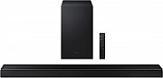 HIFI SYSTEM, Samsung, HW-A450/EN, Cu subwoofer, Numar canale 2.1, Putere 300 W, Putere soundbar 80 W, Putere subwoofer 220 W, Putere soundbar 80 W, Putere subwoofer 220 W, Negru, Bluetooth, Conectori intrare 1 x USB, 1 x Optical, Continut pachet: 1 x manual de utilizare, 1 x Telecomanda, 1 x Suport