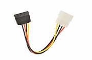 Cablu alimentare 15-pin SATA (T) la 4-pin Molex (M), 0.15m, Gembird 