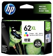 HP 62XL ink cartridge tri-colour high capacity 1-pack_1