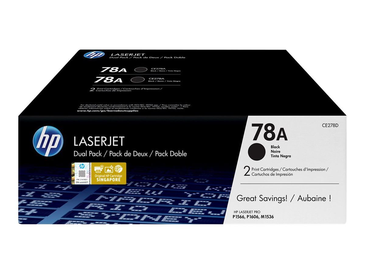 HP CE278AD Toner HP 78A negru x2_2