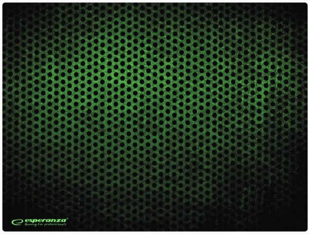 Esperanza EGP103G mouse pad Black,Green Gaming mouse pad_2