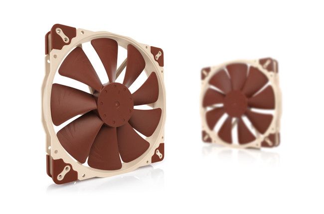 Noctua NF A20 5V PWM Computer case Fan 20 cm Beige, Red_5