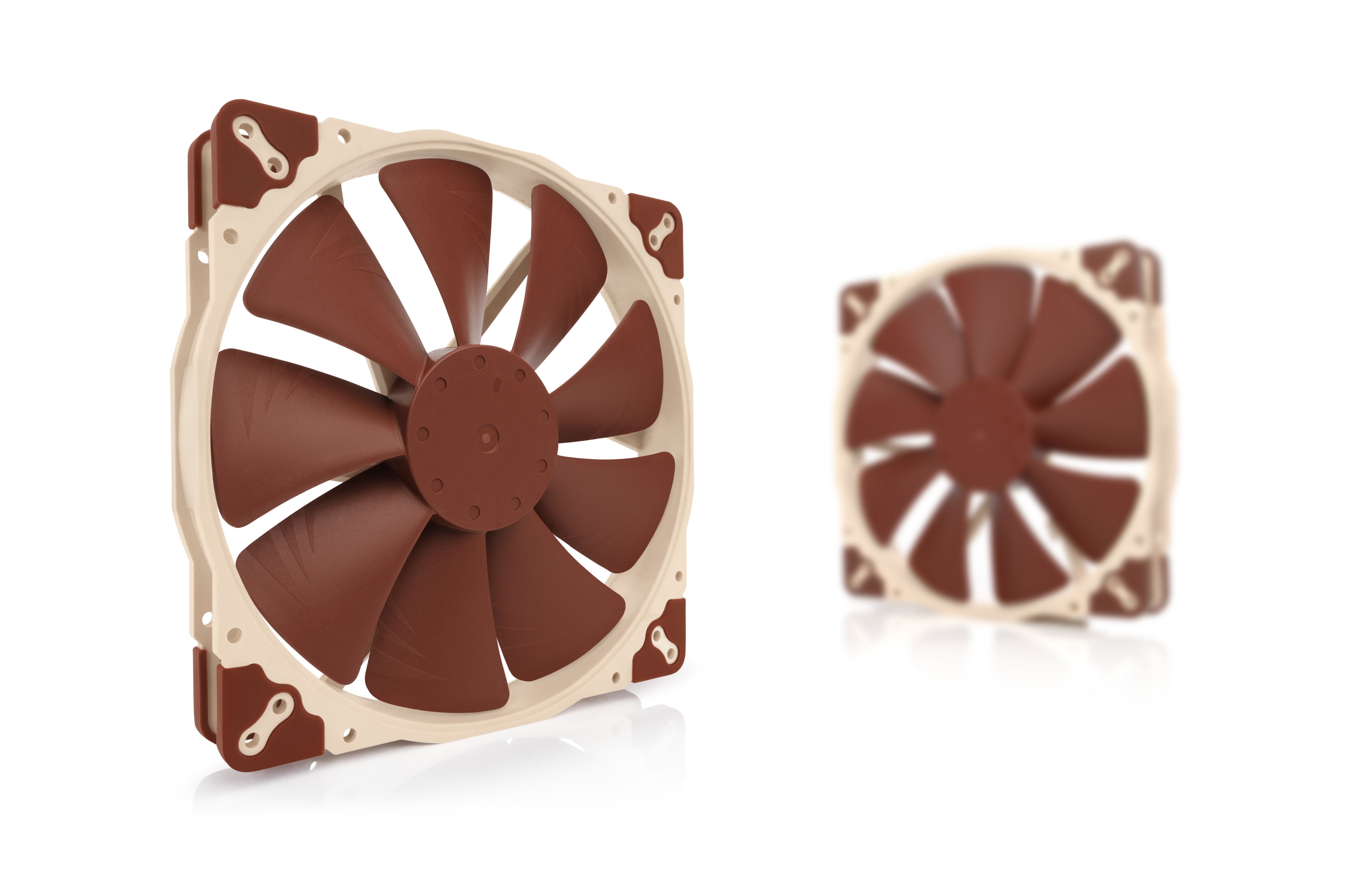 Noctua NF-A20 Computer case Fan 20 cm Beige, Brown_4