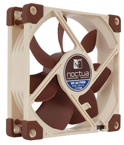 Noctua NF-A9 PWM computer cooling component Computer case Fan 9.2 cm Beige, Brown_2