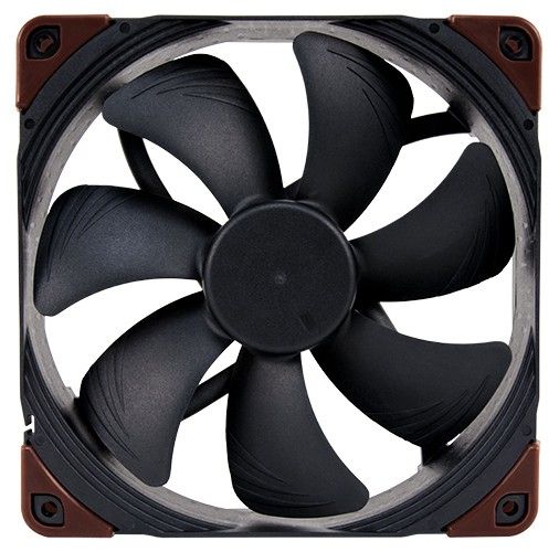 Noctua NF-A14 industrialPPC-2000 Computer case Fan 14 cm Black, Brown_2