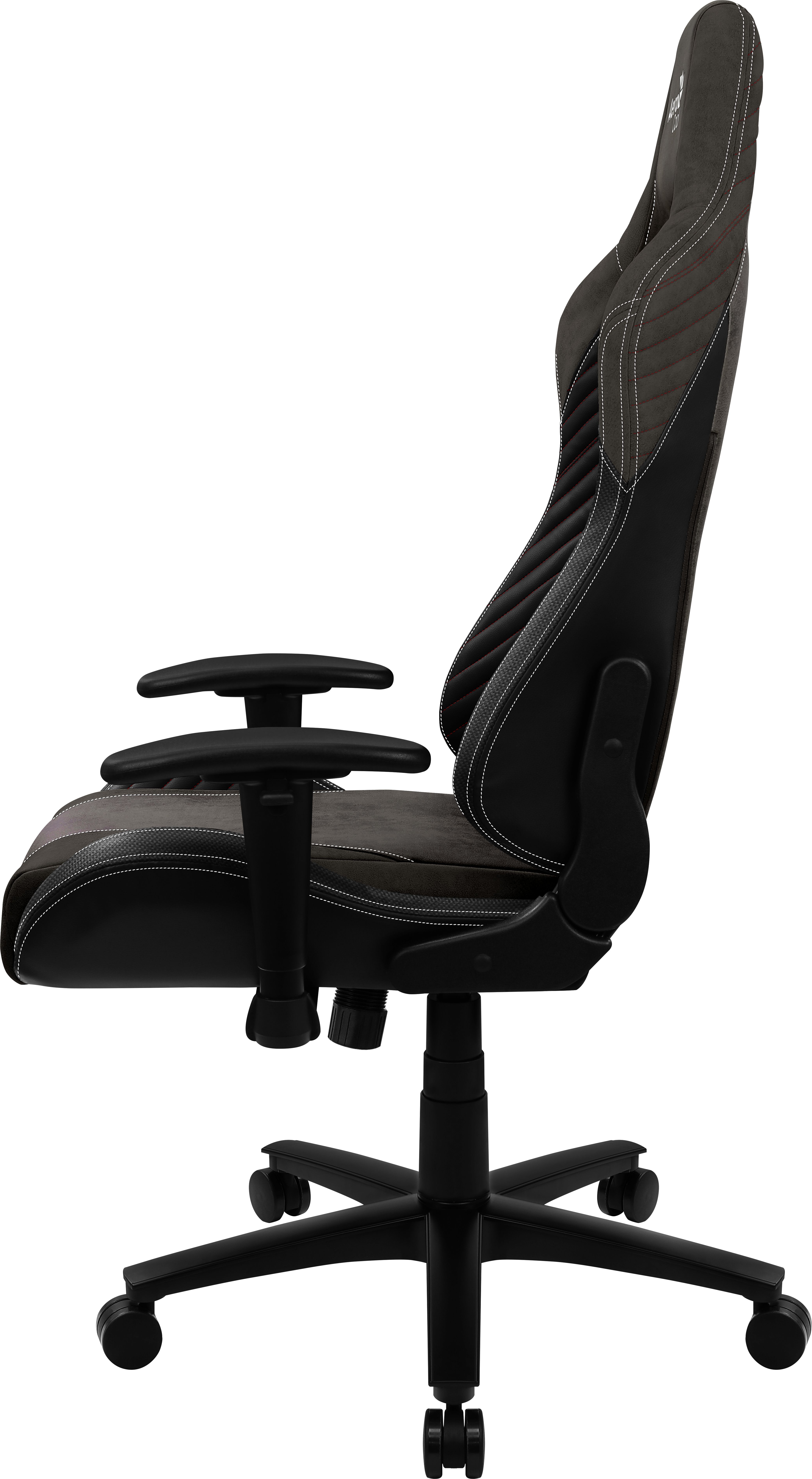 Aerocool BARON AeroSuede Universal gaming chair Black_4