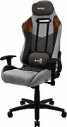 Aerocool DUKE AeroSuede Universal gaming chair Black, Brown, Grey_3