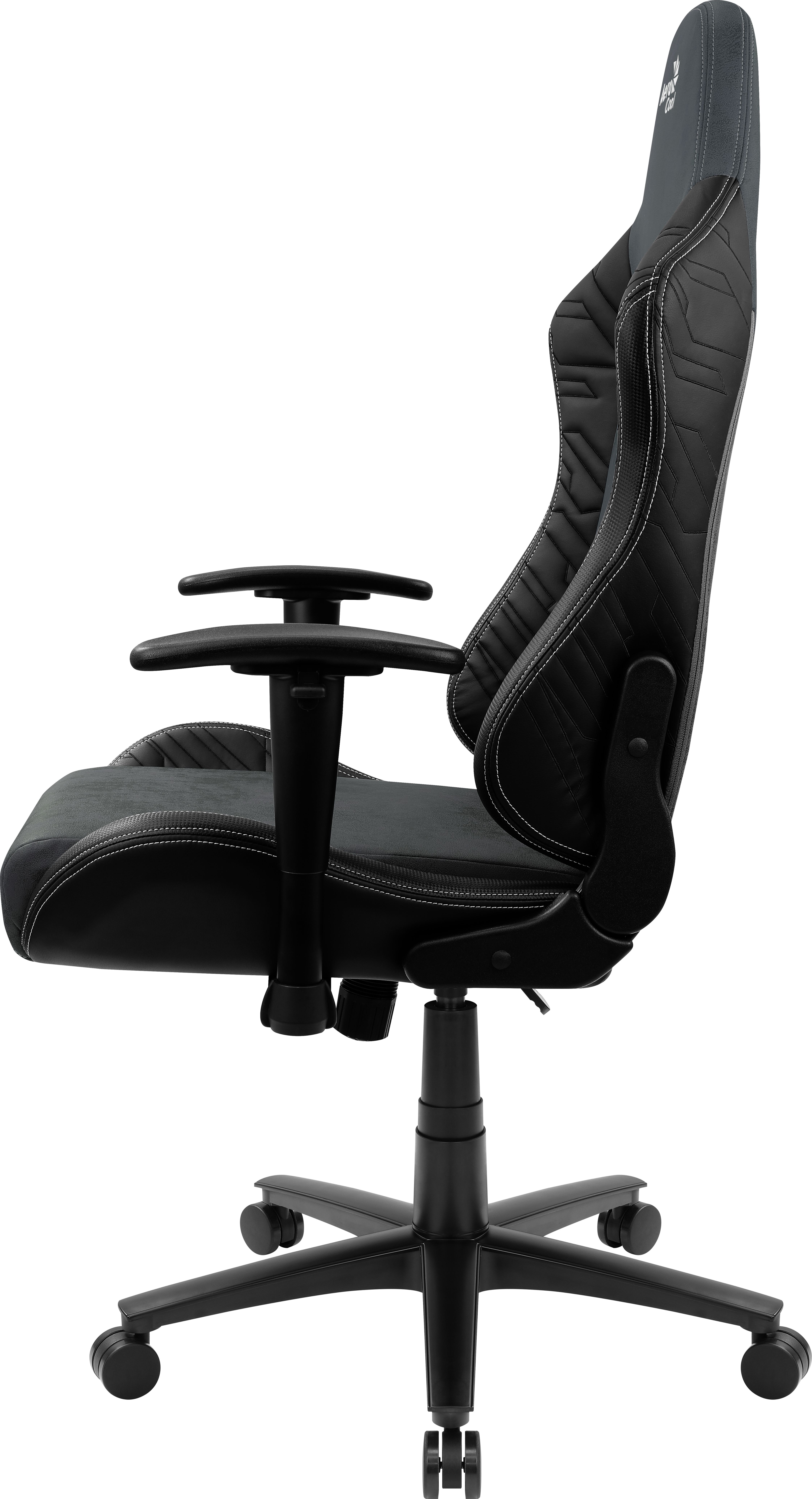 Aerocool KNIGHT AeroSuede Universal gaming chair Black, Blue_4