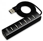 UNITEK HUB 7X USB 2.0 BLACK, Y-2160_2