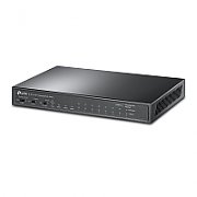 Switch TP-Link TL-SL1311MP, 8-Port 10/100Mbps + 3-Port Gigabit Desktop Switch with 8-Port PoE+, AUTO MDI/MDIX, AUTO Negotiation, Fanless, Packet Forwarding Rate: 5.6544 Mpps, PoE Ports: Ports 1–8. Switching Capacity: 7.6 Gbps._2