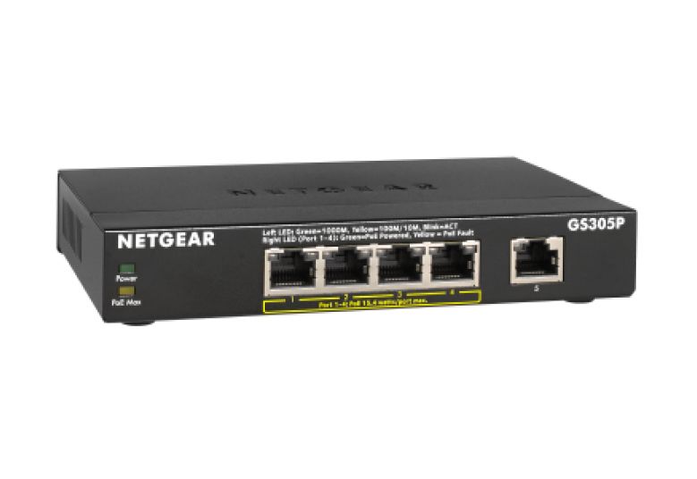 Netgear 5Port Switch 10/100/1000 GS305P_3