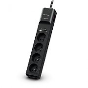 CyberPower Tracer III P0420SUD0-FR surge protector Black 4 AC outlet(s) 200 - 250 V 1.8 m_1