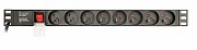 Gembird EG-PDU-014-FC14 power distribution unit (PDU) 8 AC outlet(s) 1U Black
