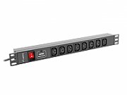 LANBERG POWER STRIP PDU RACK (1U, 16A, 8X IEC C13)_1