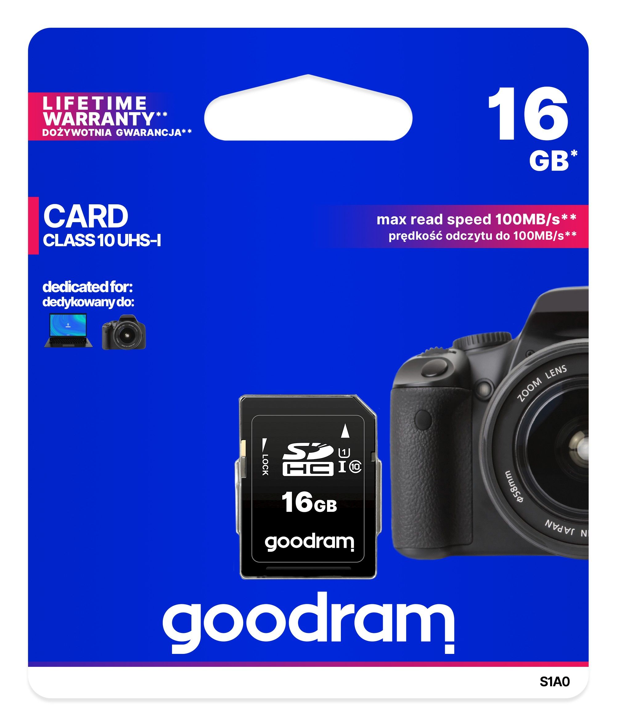 GOODRAM SDHC 16GB CL10 UHS-I_3