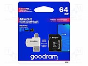 Goodram  All in one  M1A4-0640R12 memory card 64 GB MicroSDXC Class 10 UHS-I +  The card reader_1