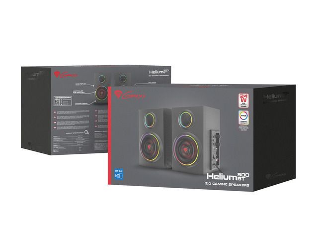 NATEC SPEAKERS 2.0 HELIUM 300 BT BLACK ARGB_6