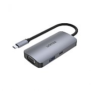 UNITEK P5 Trio USB 3.2 Gen 1 (3.1 Gen 1) Type-C 5000 Mbit/s Grey_1