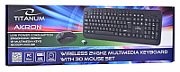 TITANUM TK109 Wireless set - USB keyboard + mouse Black_6