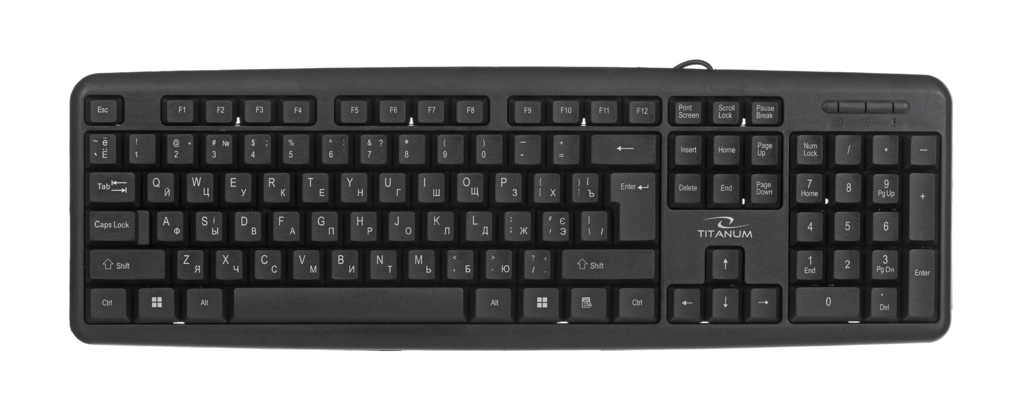 TITANUM TK106 set - USB keyboard + mouse Black_3